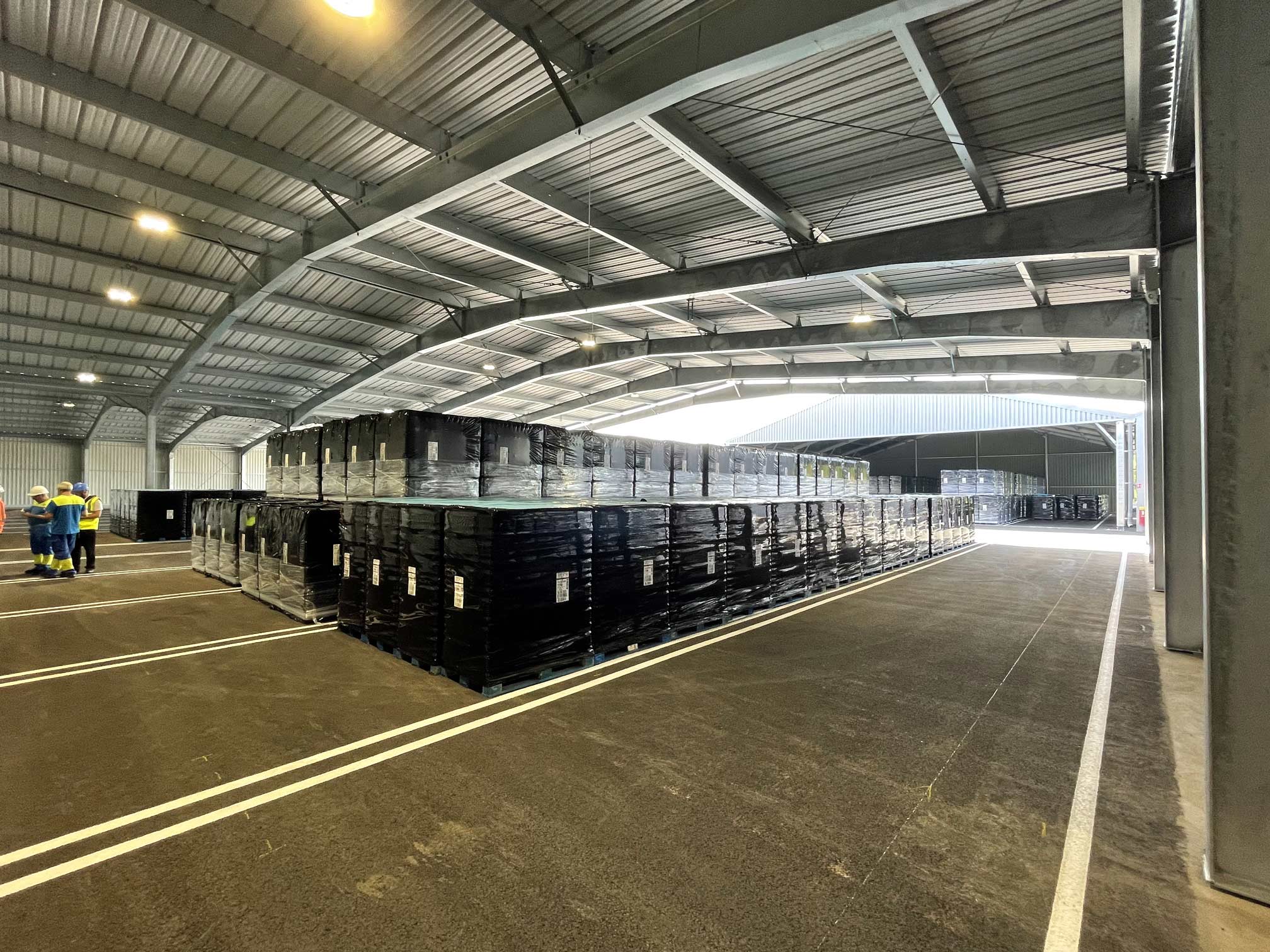 Achat bâtiment industriel métallique NEXTENSIA vue intérieur