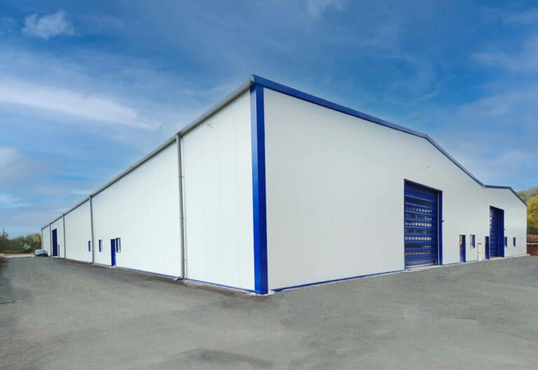 Bâtiment métallique industriel préfabriqué NEXTENSIA - NEXTENSIA Bâtiment métallique industriel préfabriqué NEXTENSIA