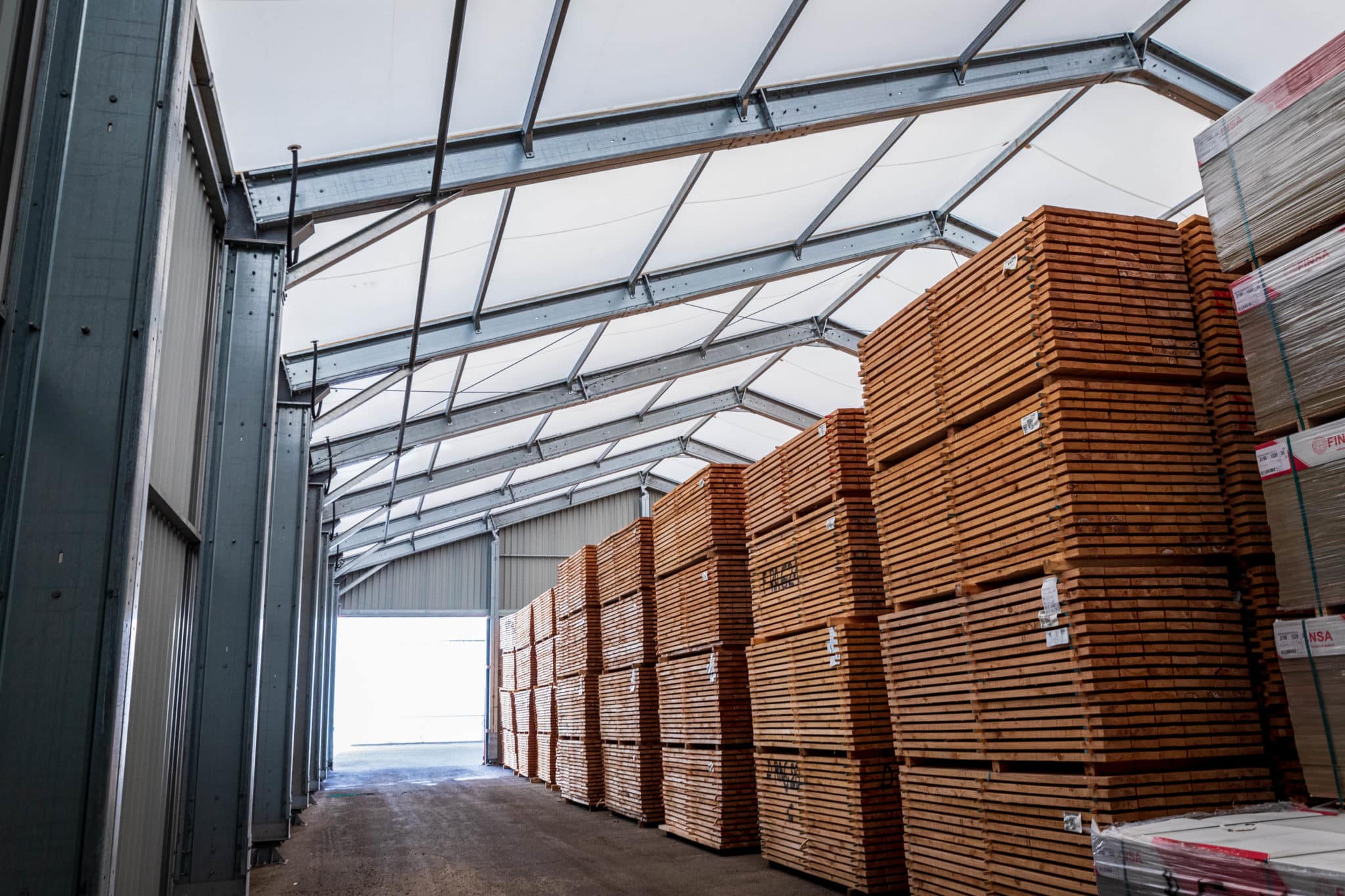 Stockage chapiteau industriel barnum - NEXTENSIA Stockage chapiteau industriel barnum