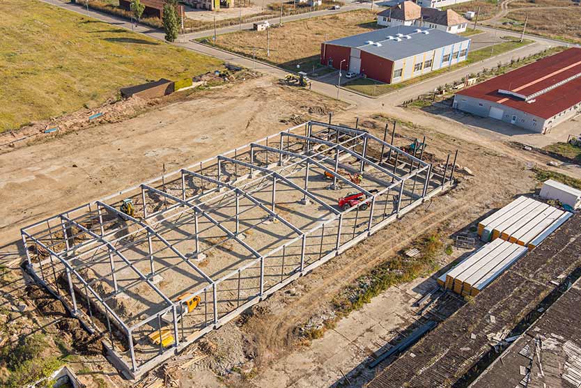 Construction-de-bâtiment-logisitique-métallique - NEXTENSIA Construction-de-bâtiment-logistique-métallique