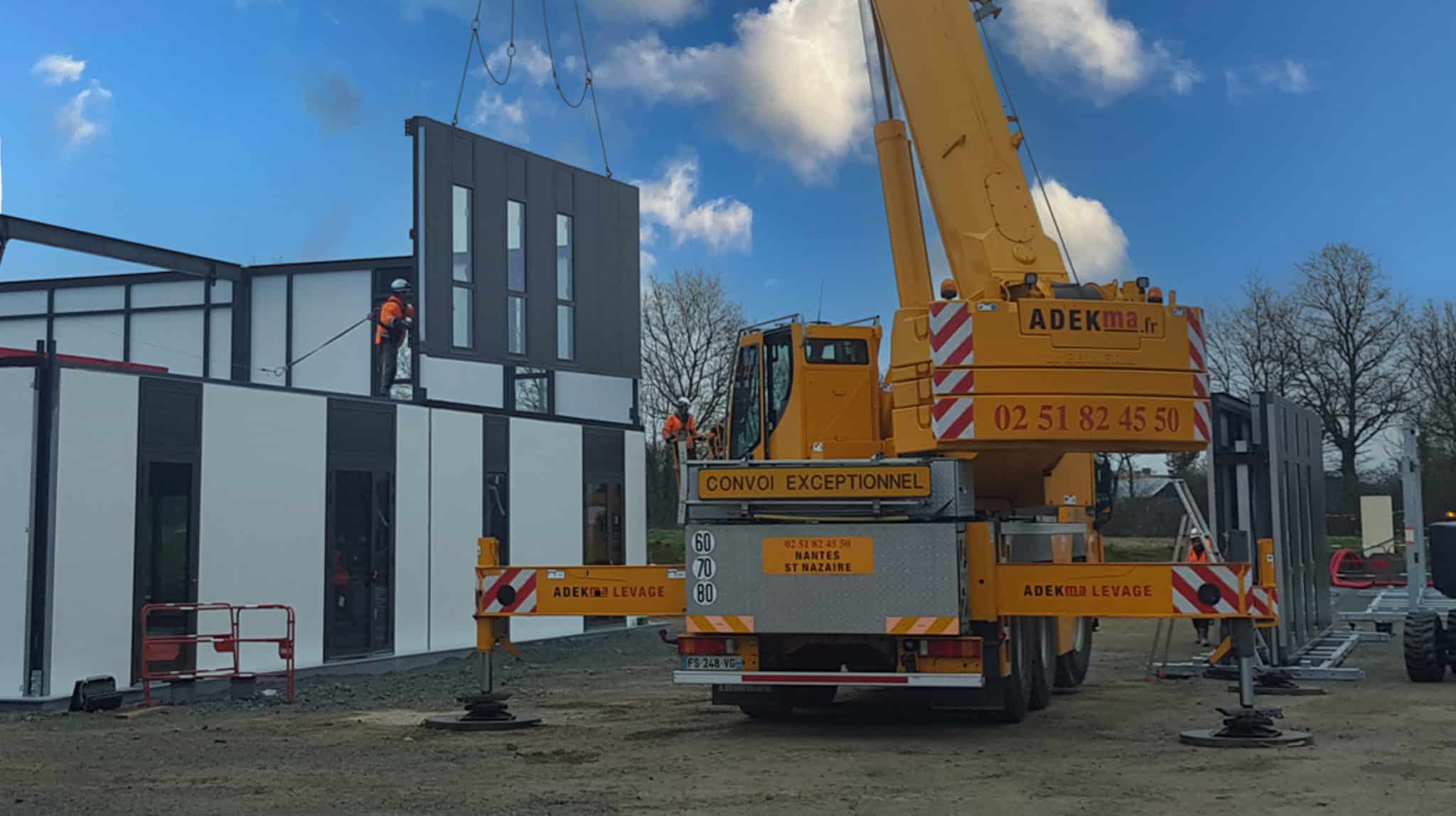 construction de bureaux tertiaires pour l'industrie